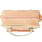 Bolso Pañalera Tela Filo - Melon