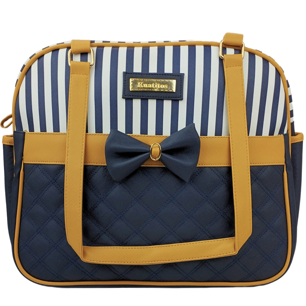 Bolso Pañalera Marinero - Azul