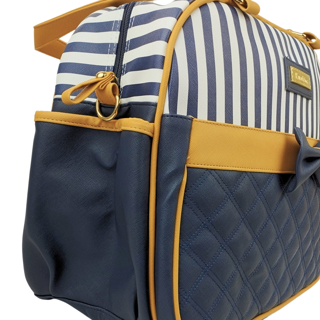 Bolso Pañalera Marinero - Azul