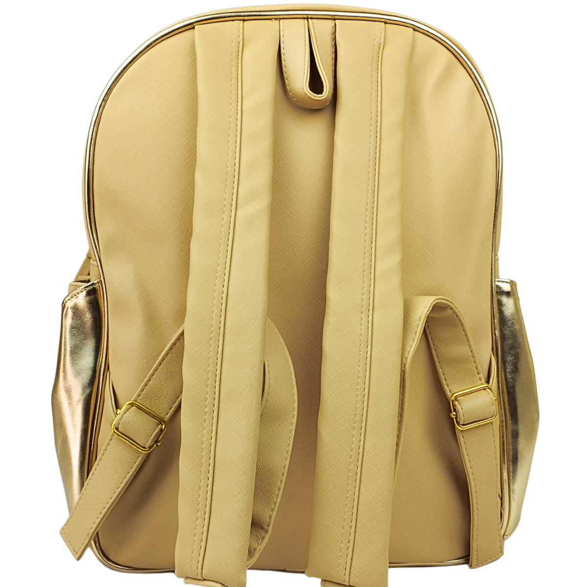 Mochila Pañalera Brillo - Beige