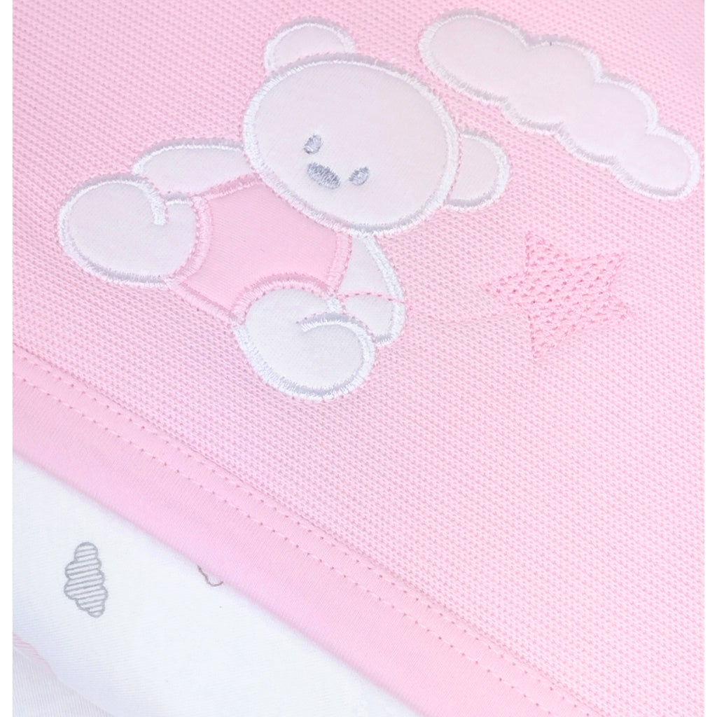 Colcha acolchada punto ingles Osita - RO