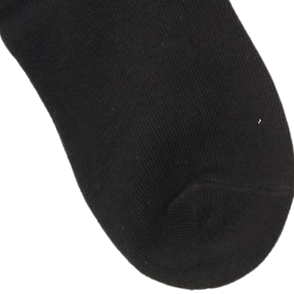 Calcetines Niña con Blondas y Lazo Negro - Negro