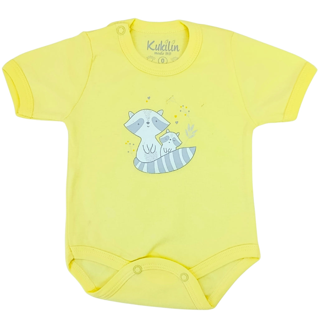 Pack de 2 Bodys de Bebé Manga Corta - N5
