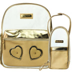 Mochila Pañalera Brillo - Beige