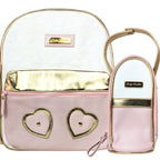 Mochila Pañalera Brillo - Rosado