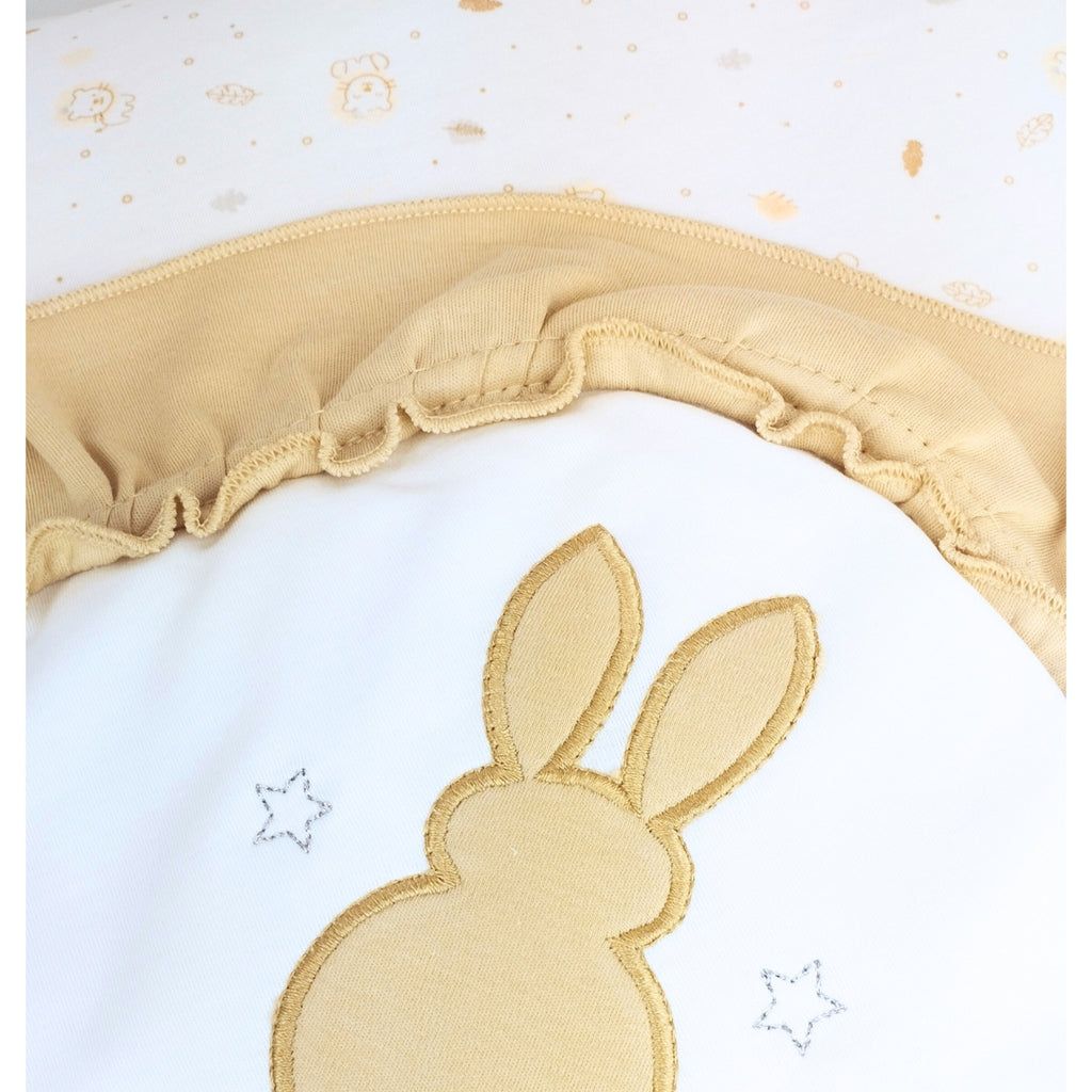 Colcha bebé acolchada Reversible - Algodon - S0545