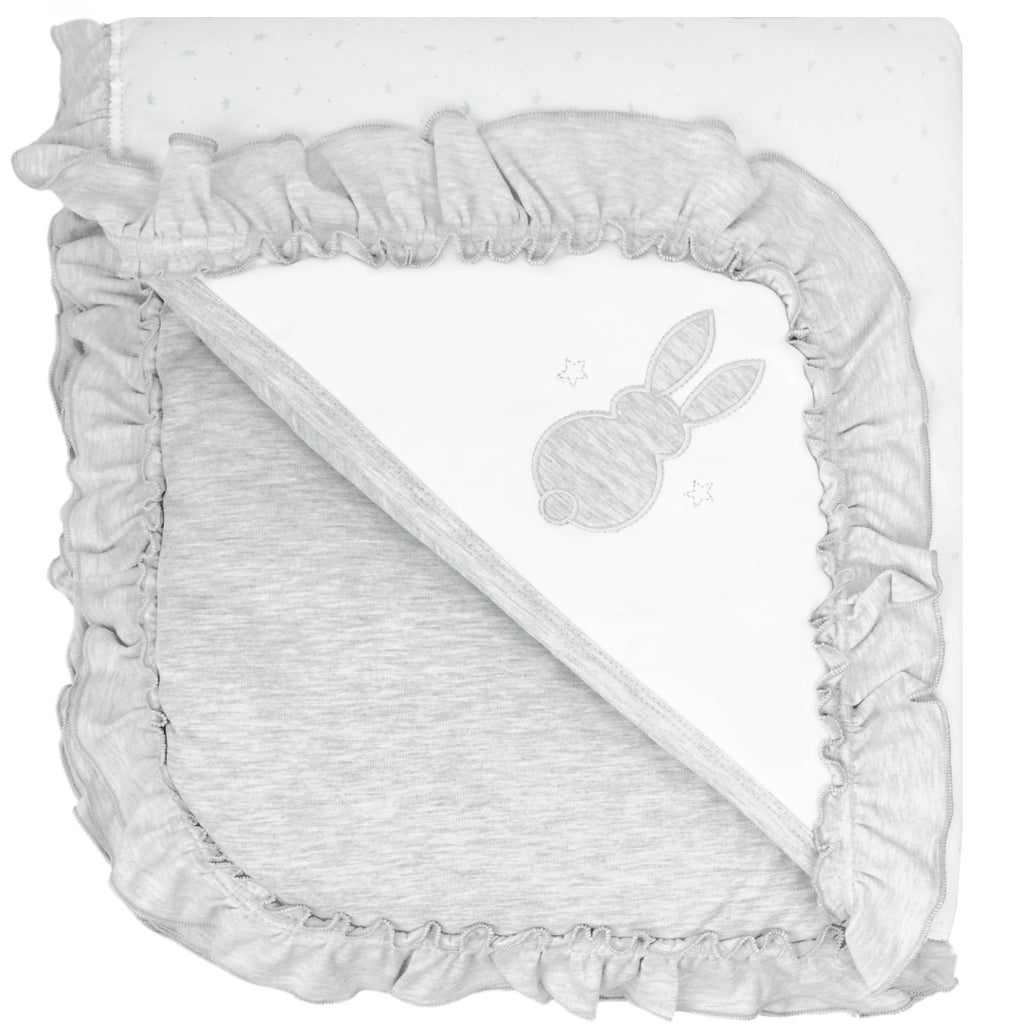 Colcha bebé acolchada Reversible - Algodon - S0546