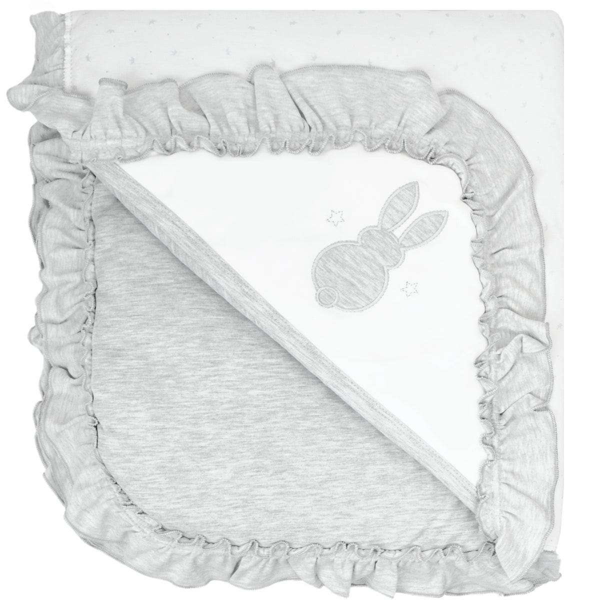 Colcha bebé acolchada Reversible - Algodon - S0546