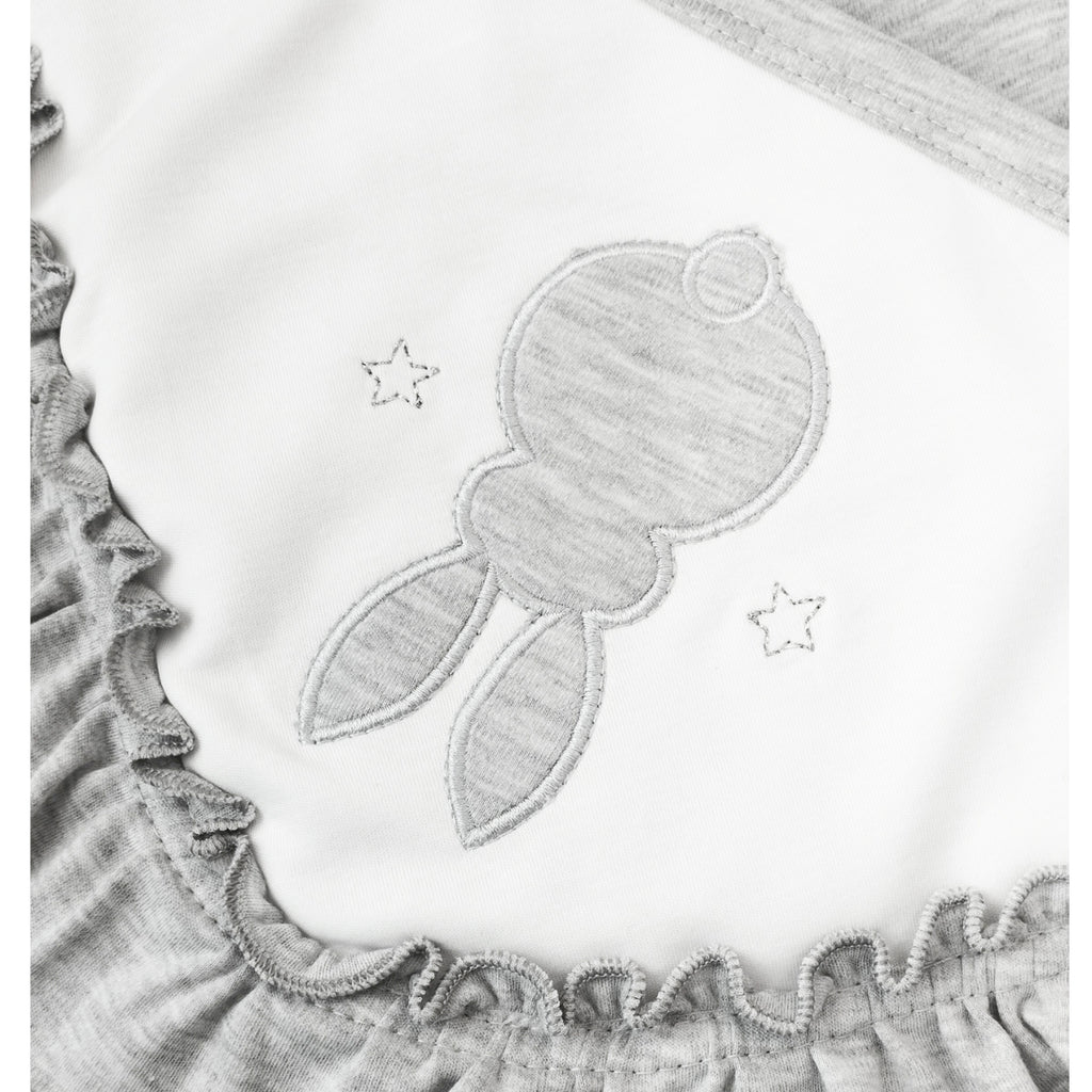 Colcha bebé acolchada Reversible - Algodon - S0546