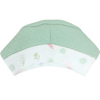 Conjunto Vestido bebé Niña - 3 piezas - Flores - Verde