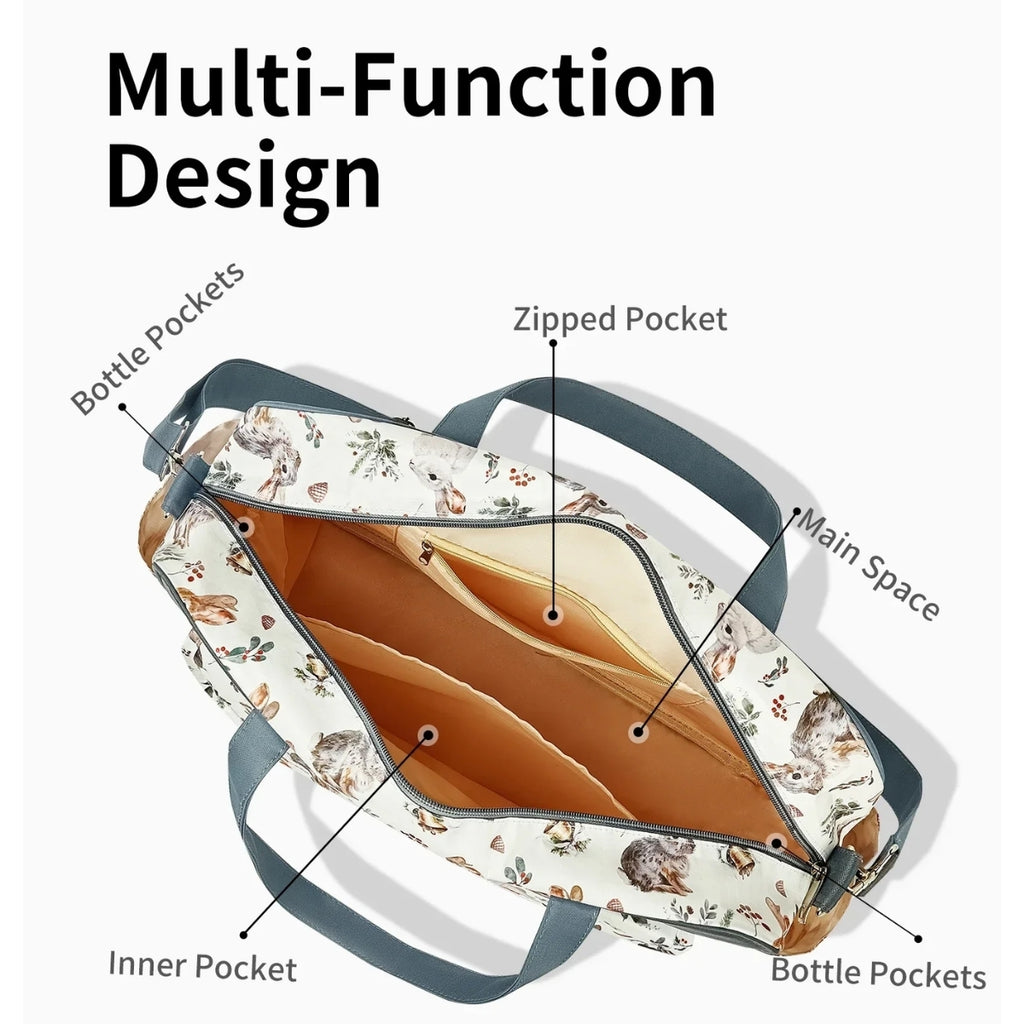 Bolso Pañalera Bunny