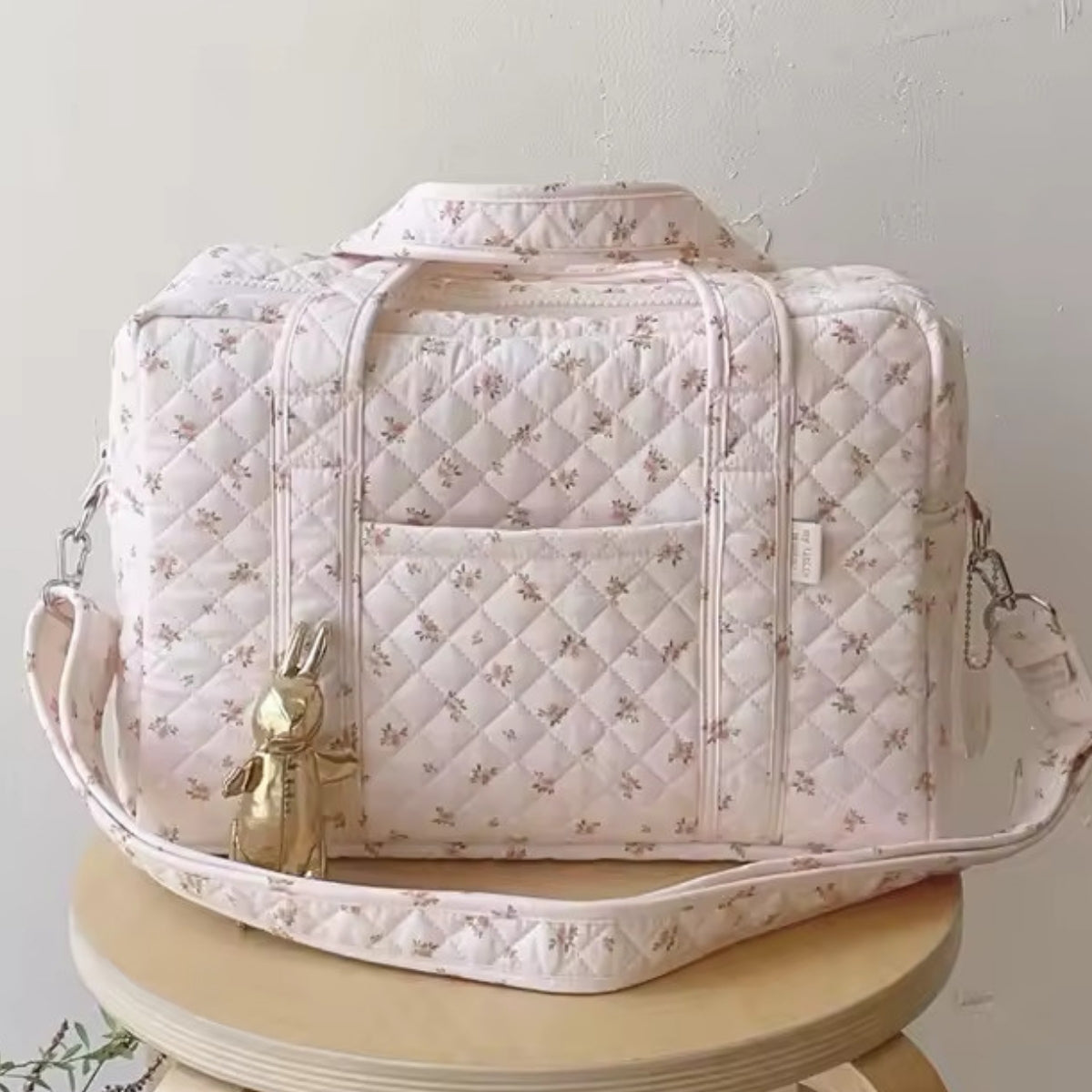 Bolso Pañalera - Floral