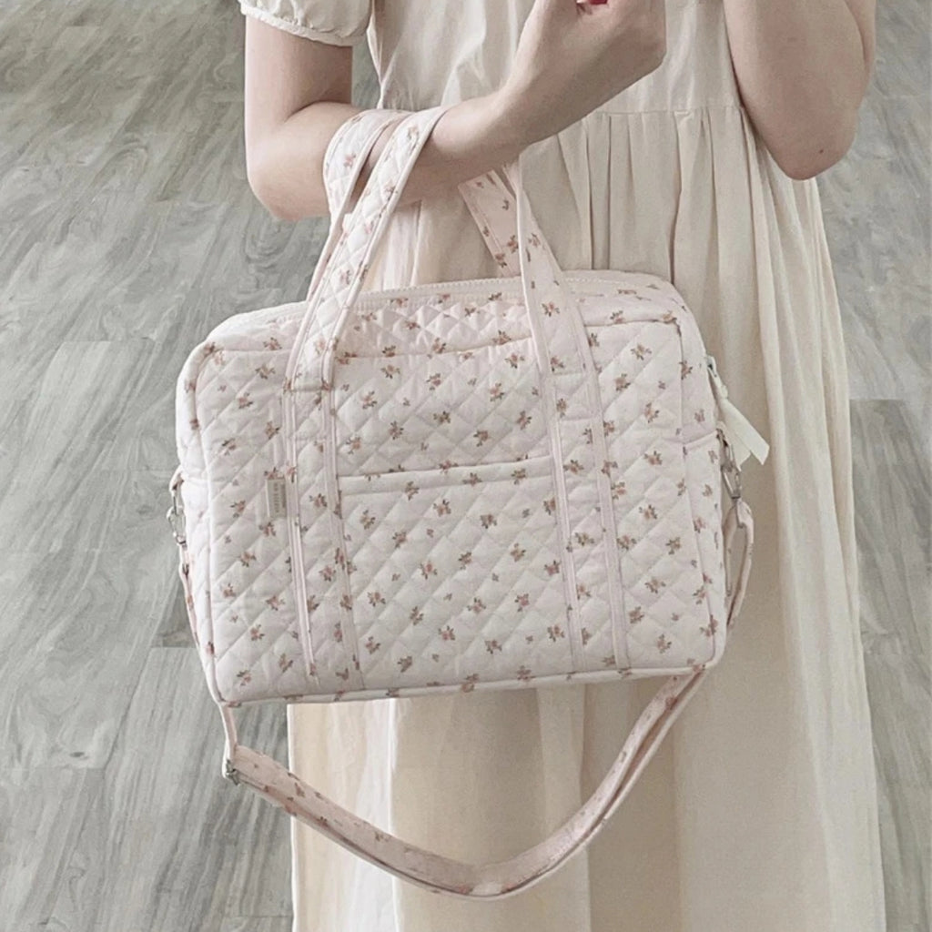 Bolso Pañalera - Floral