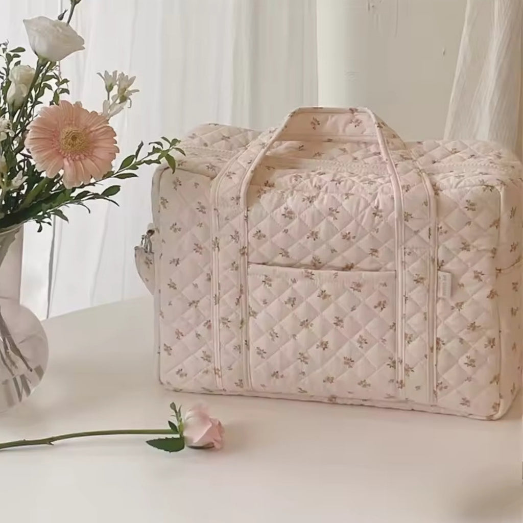 Bolso Pañalera - Floral