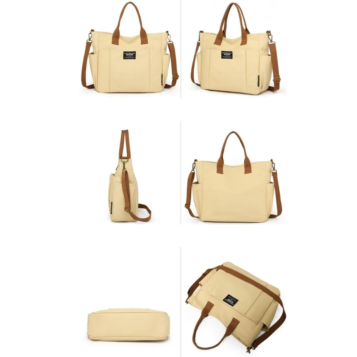 Bolso de Lona - Caqui