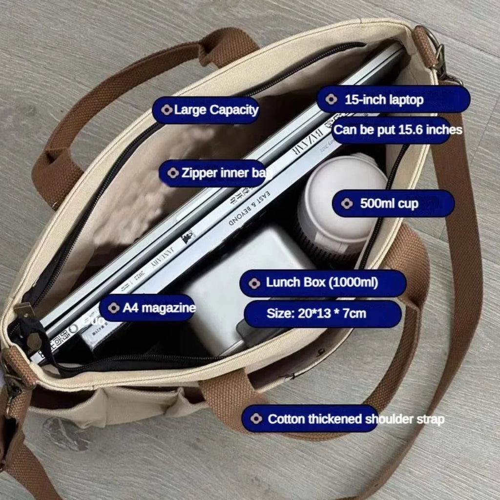 Bolso de Lona - Caqui