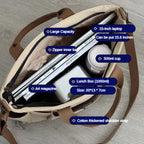 Bolso de Lona - Caqui