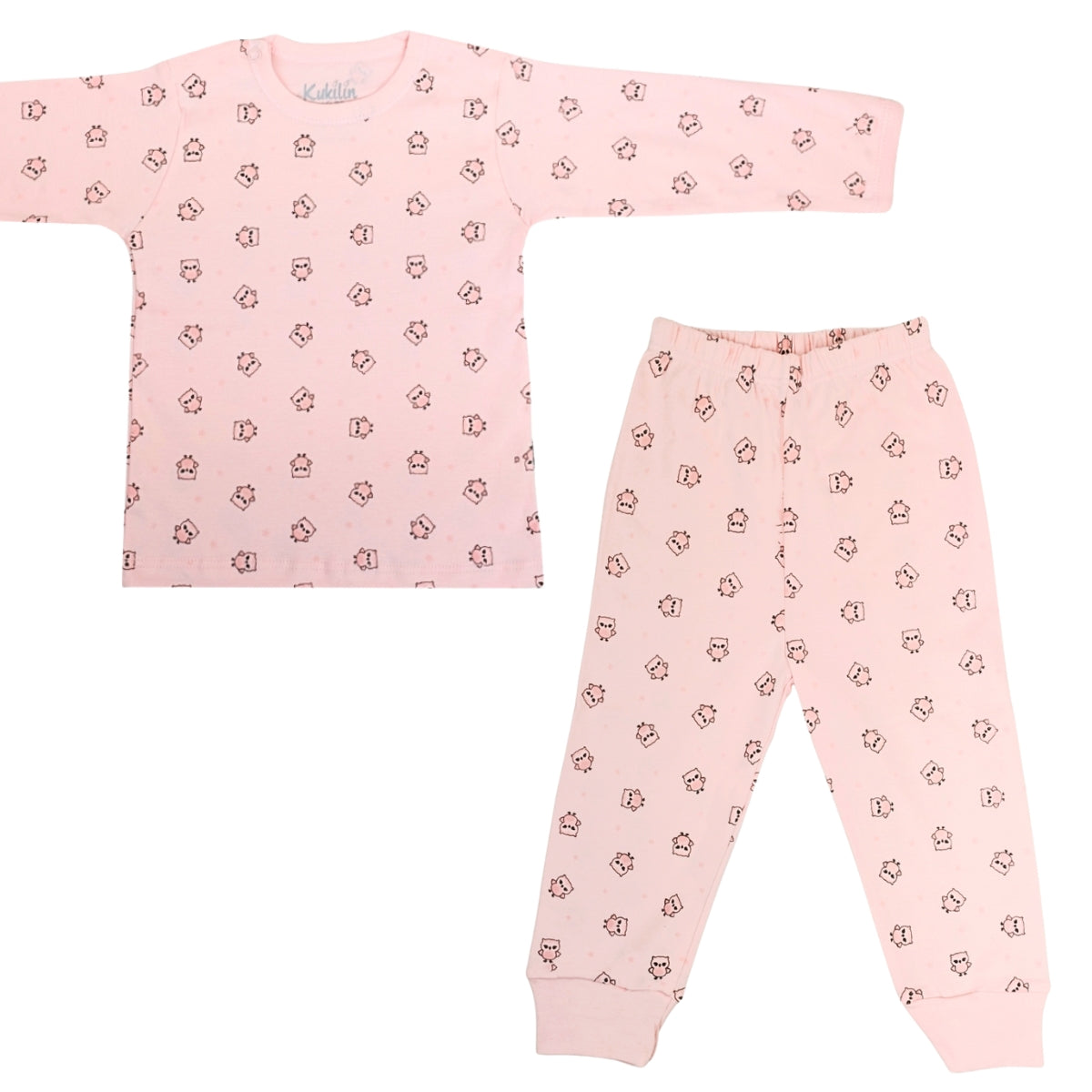 Pijama Niña 100% Algodón Suave - S2267