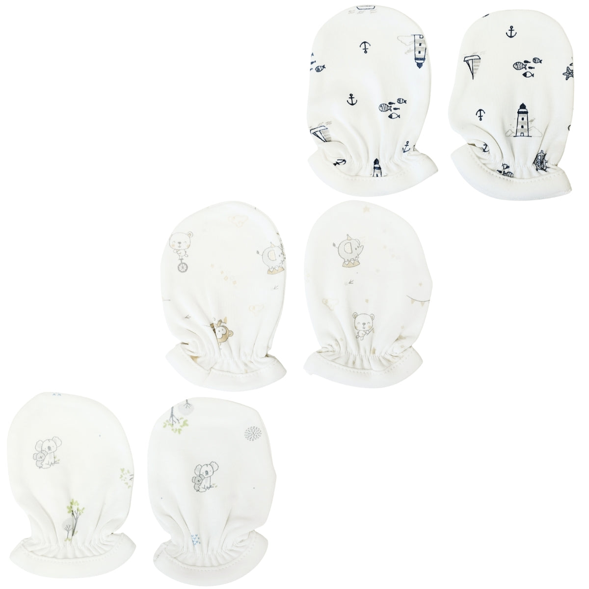 Pack 3 Mitones Bebé Niño S2278