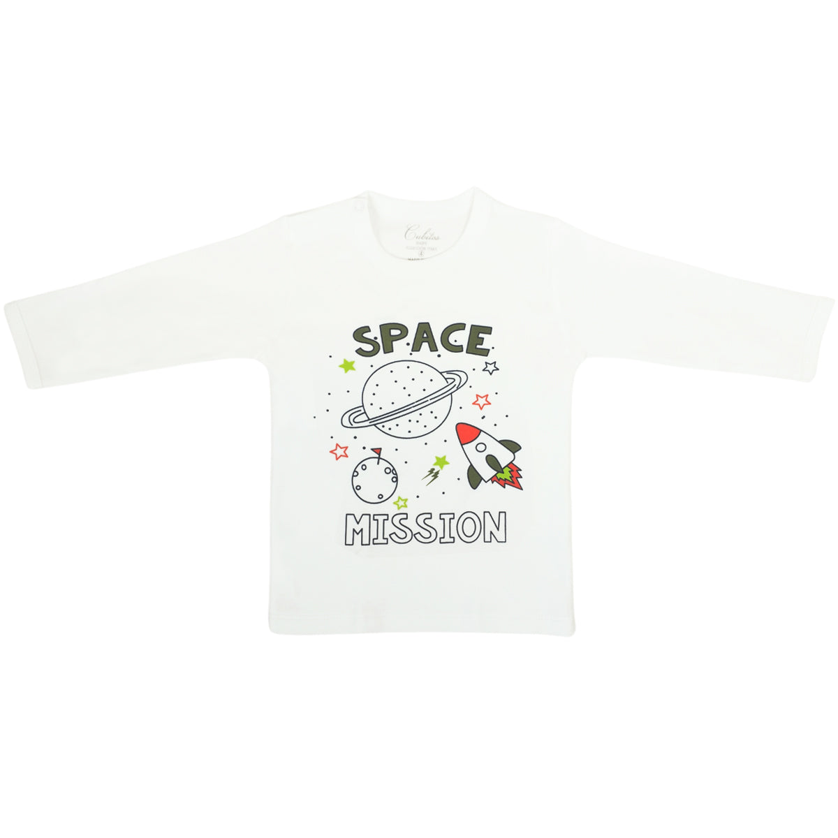 Conjunto Franela reactiva - 3 piezas - Space - Verde