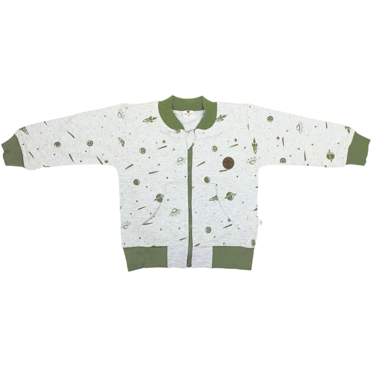 Conjunto Franela reactiva - 3 piezas - Space - Verde