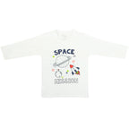 Conjunto Franela reactiva - 3 piezas - Space - Azul