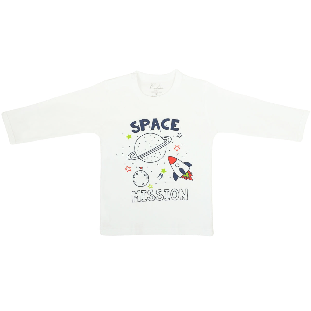 Conjunto Franela reactiva - 3 piezas - Space - Azul