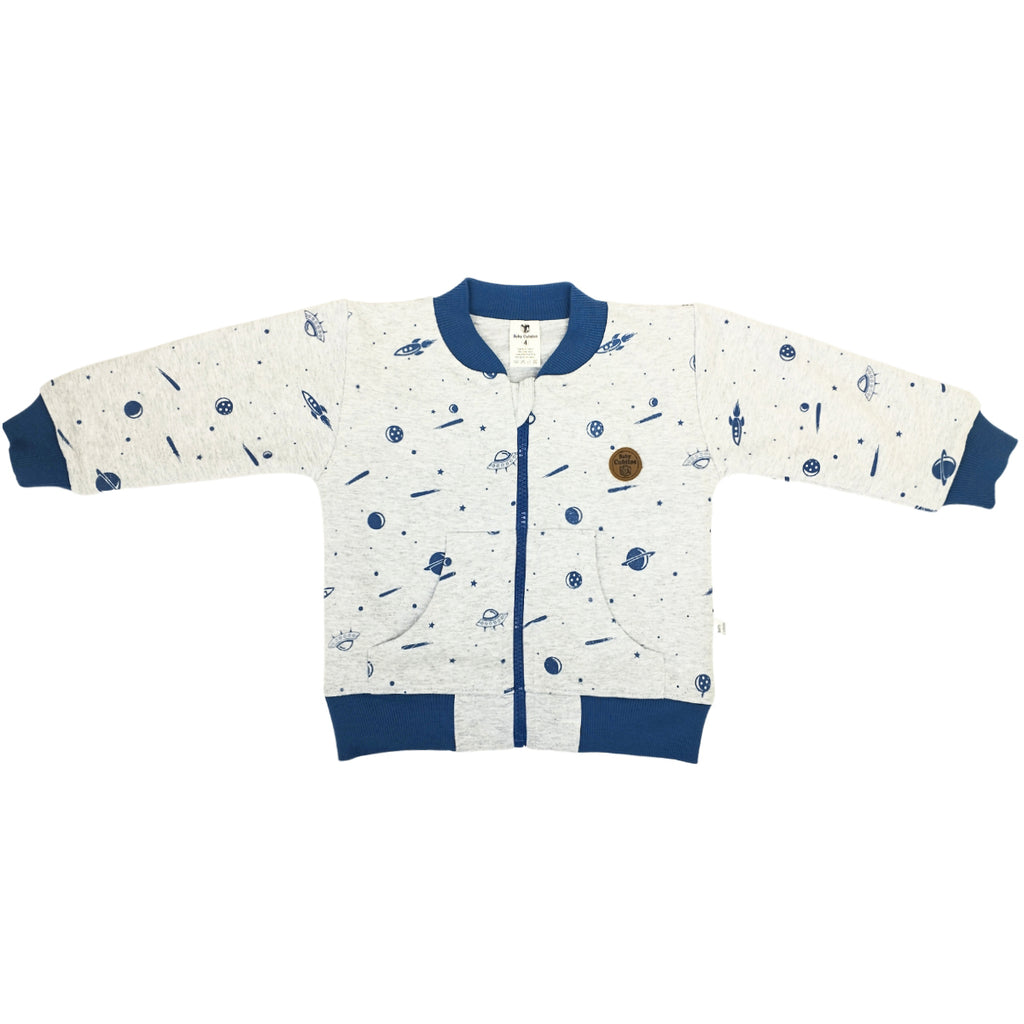 Conjunto Franela reactiva - 3 piezas - Space - Azul