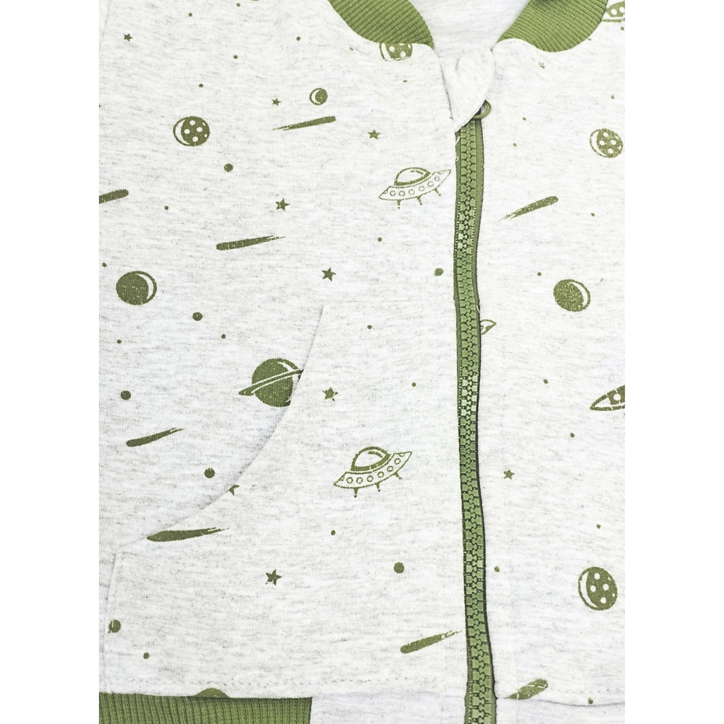 Conjunto Franela reactiva - 3 piezas - Space - Verde