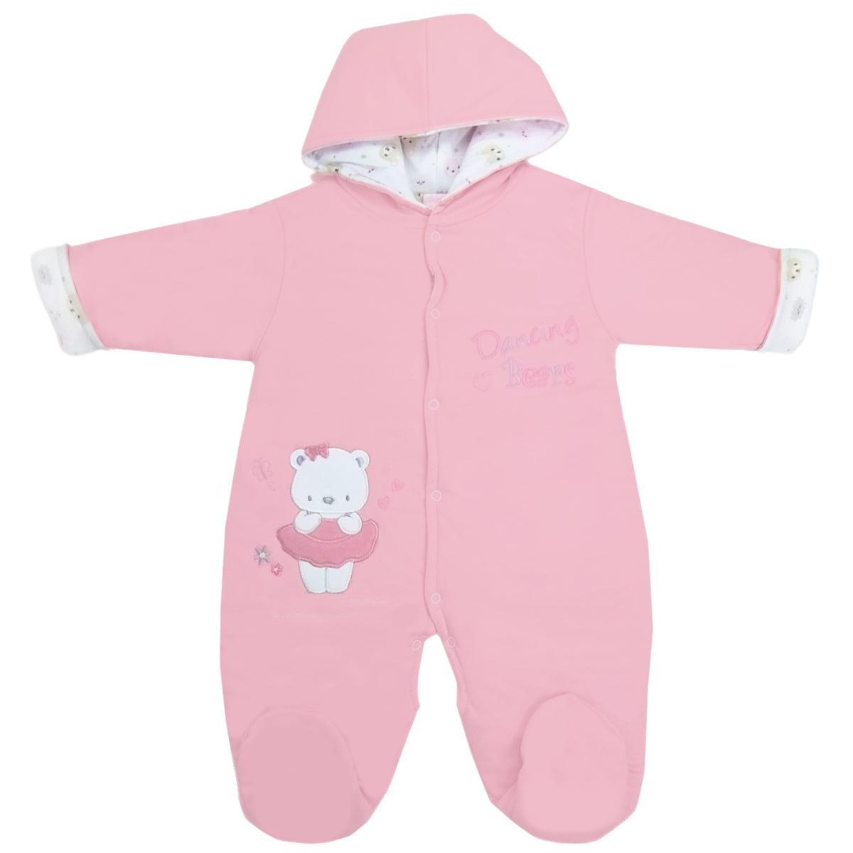 Enterizo bebé acolchado algodon - S2283