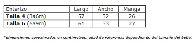 Enterizo bebé acolchado algodon - S2285
