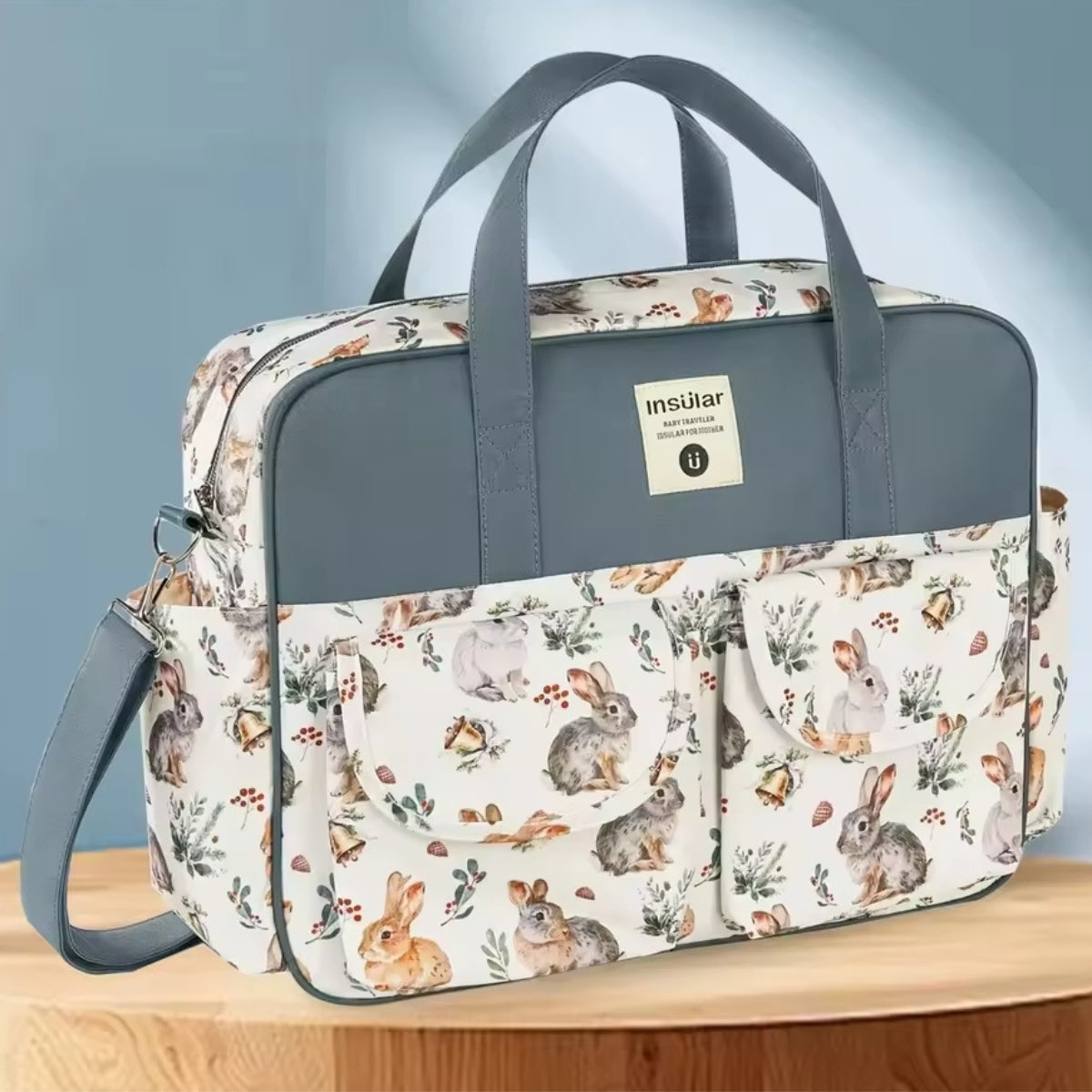 Bolso Pañalera Rabbit