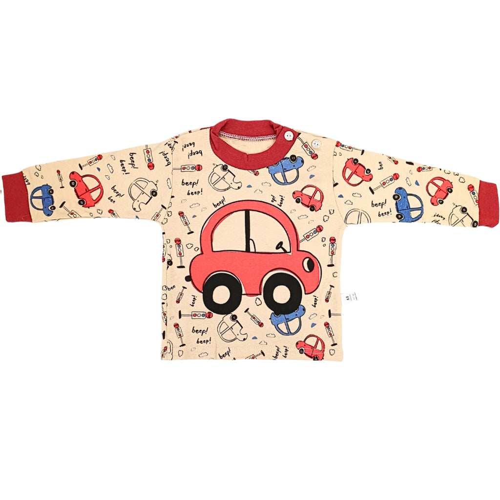 Pijama de Bebé Algodón - Autos
