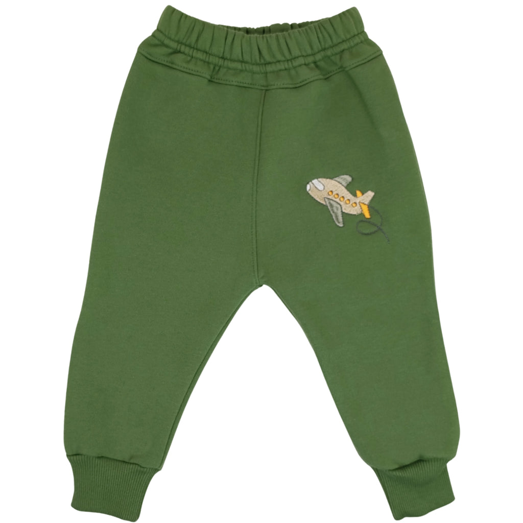 Conjunto Franela reactiva - 2 piezas - Perrito - Verde