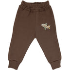 Conjunto Franela reactiva - 2 piezas - Perrito - Marron