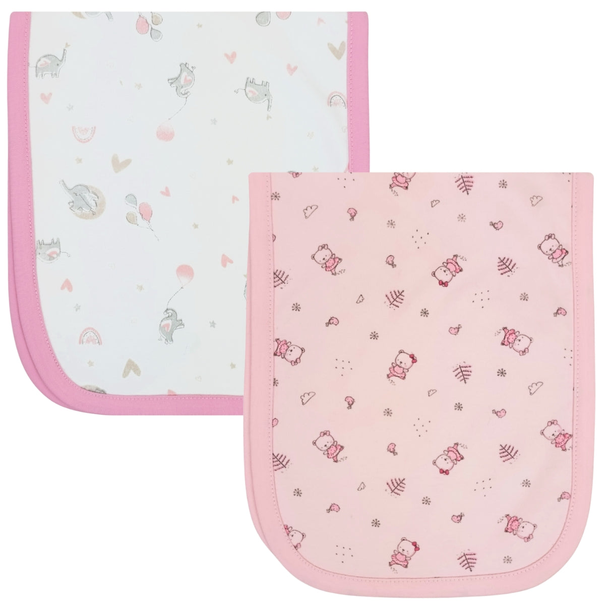 Pack de 2 Hombreras en algodón - Niña M2293