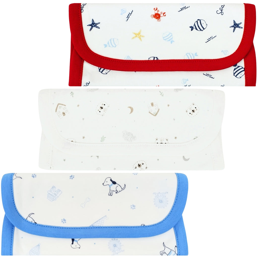 Pack de 3 Babitas en algodón - Niño H2294