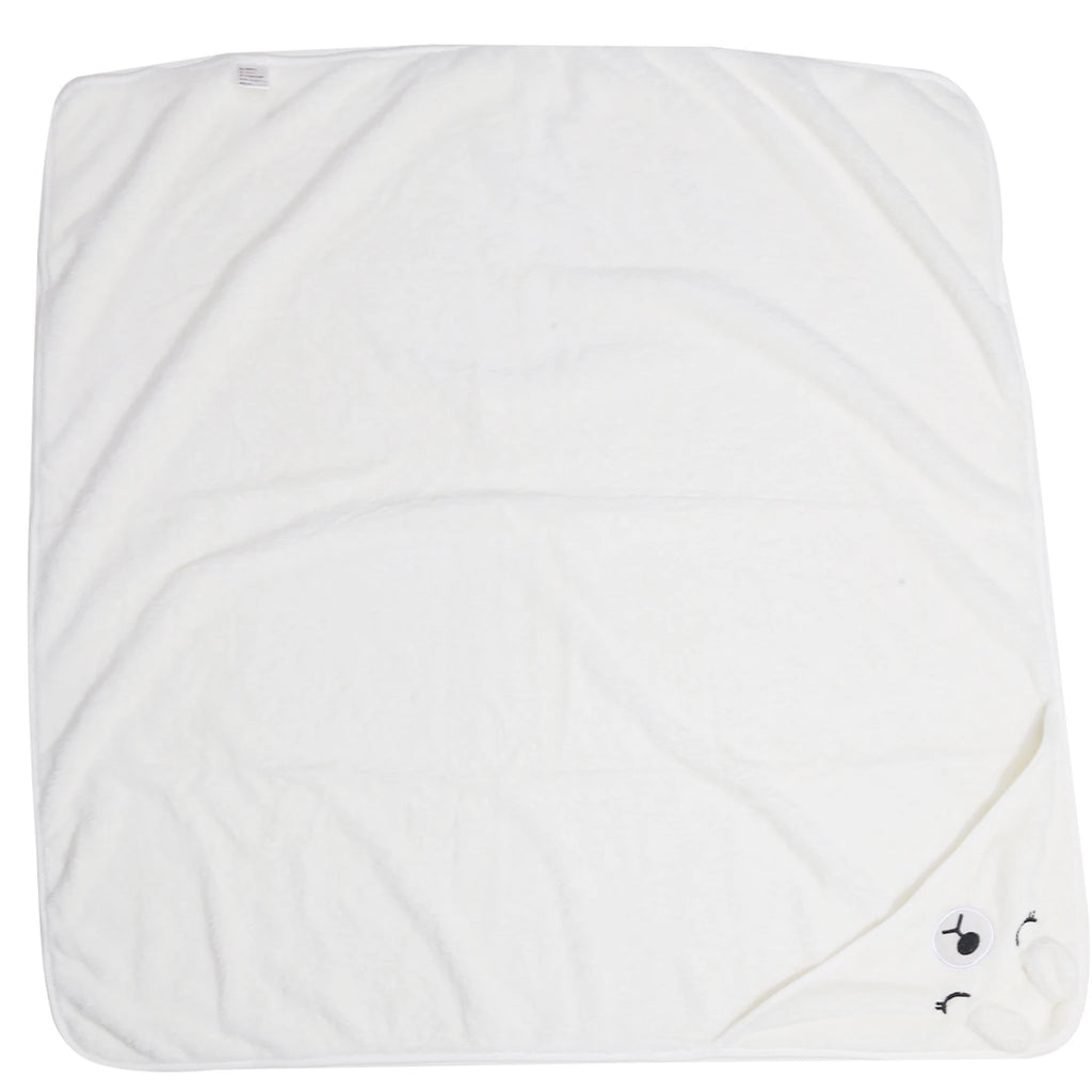 Toalla baño bebé - Osito - Blanco V2