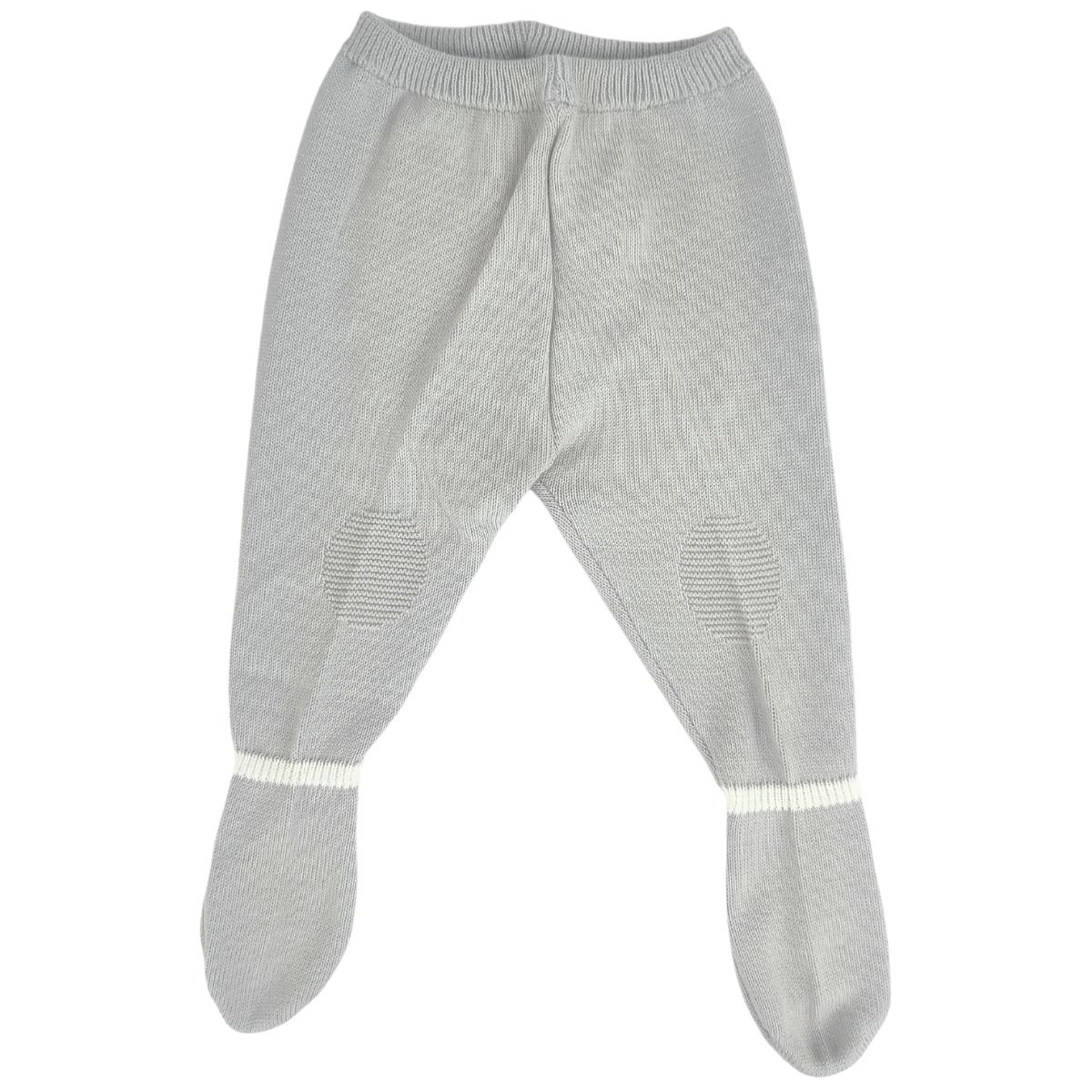 Conjunto bebé Hilo Conejo 4 piezas - Plomo-Blanco - T1