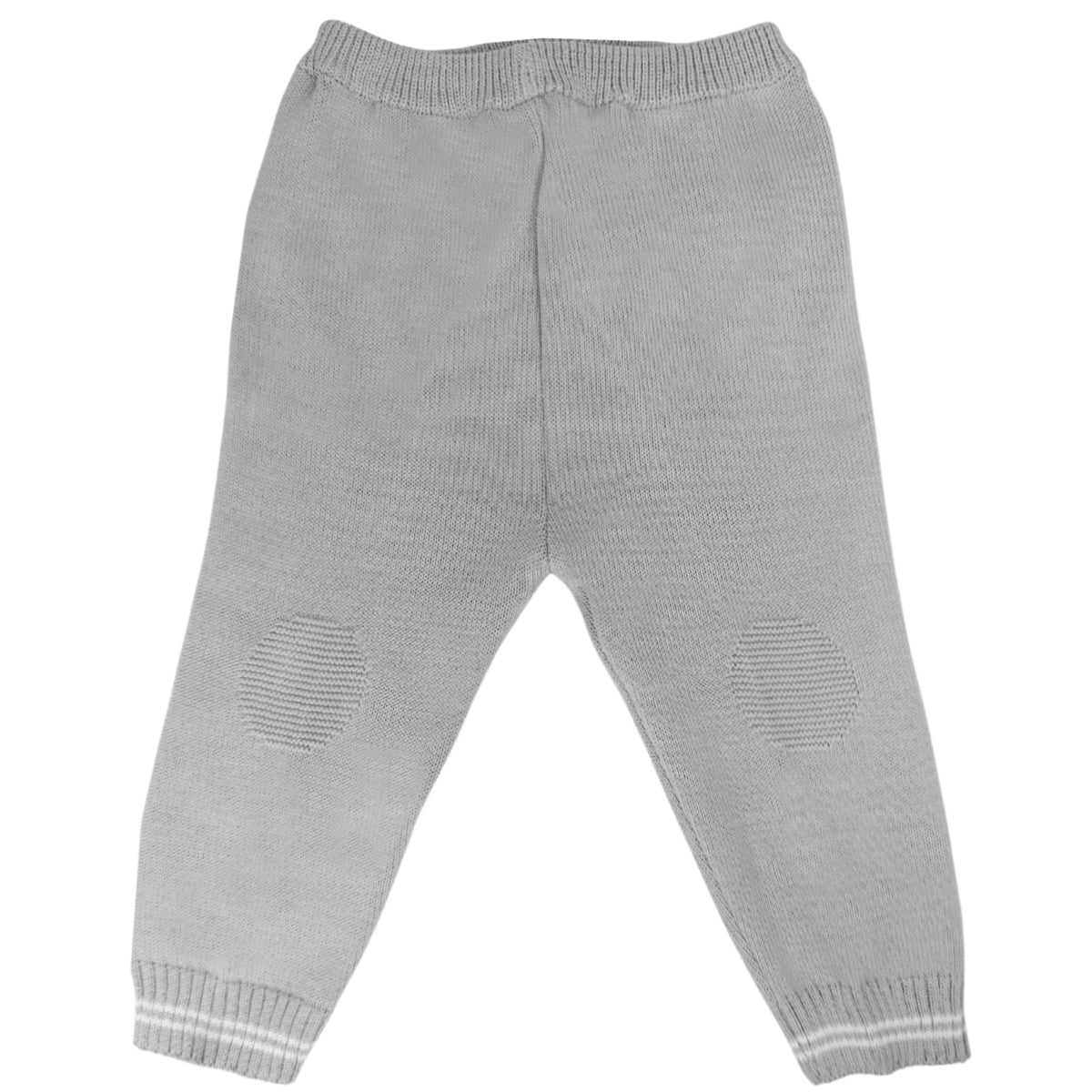 Conjunto bebé Hilo Conejo 4 piezas - Plomo-Blanco - T2