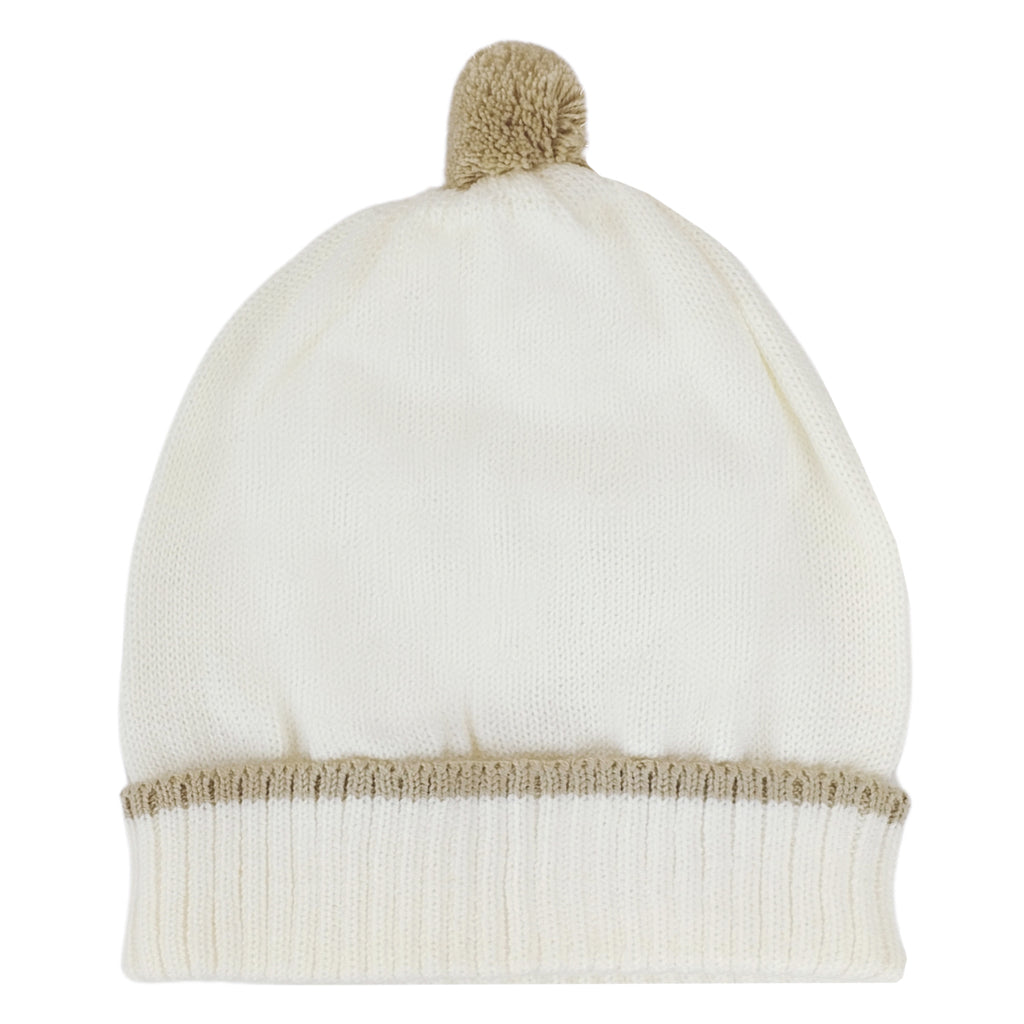Conjunto bebé Hilo Conejo 4 piezas - Blanco Beige - T1