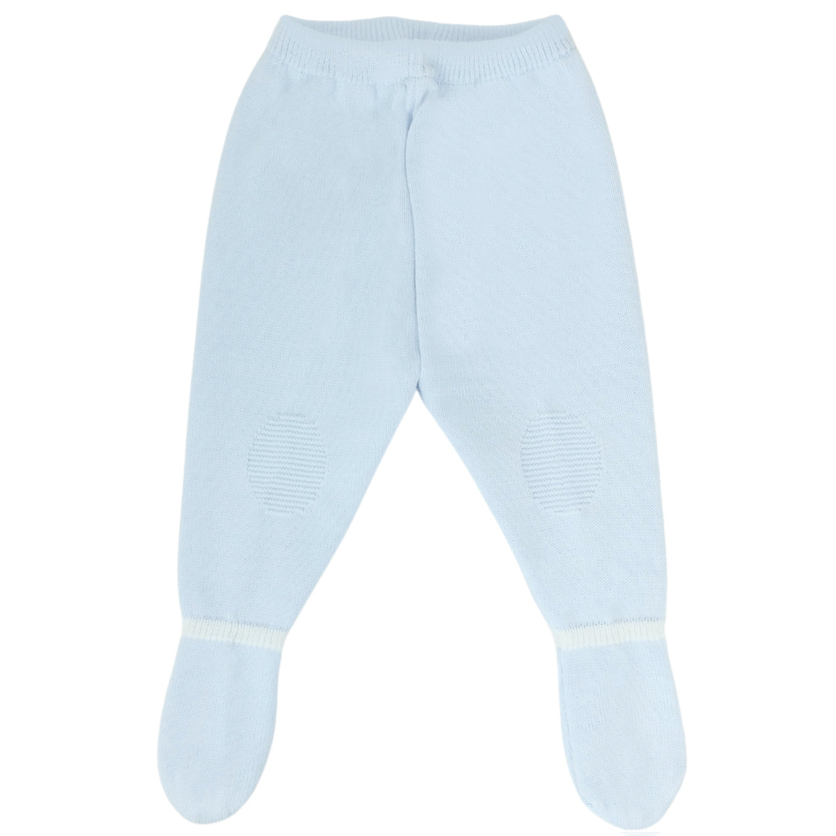 Conjunto bebé Hilo Conejo 4 piezas - Blanco Celeste - T1