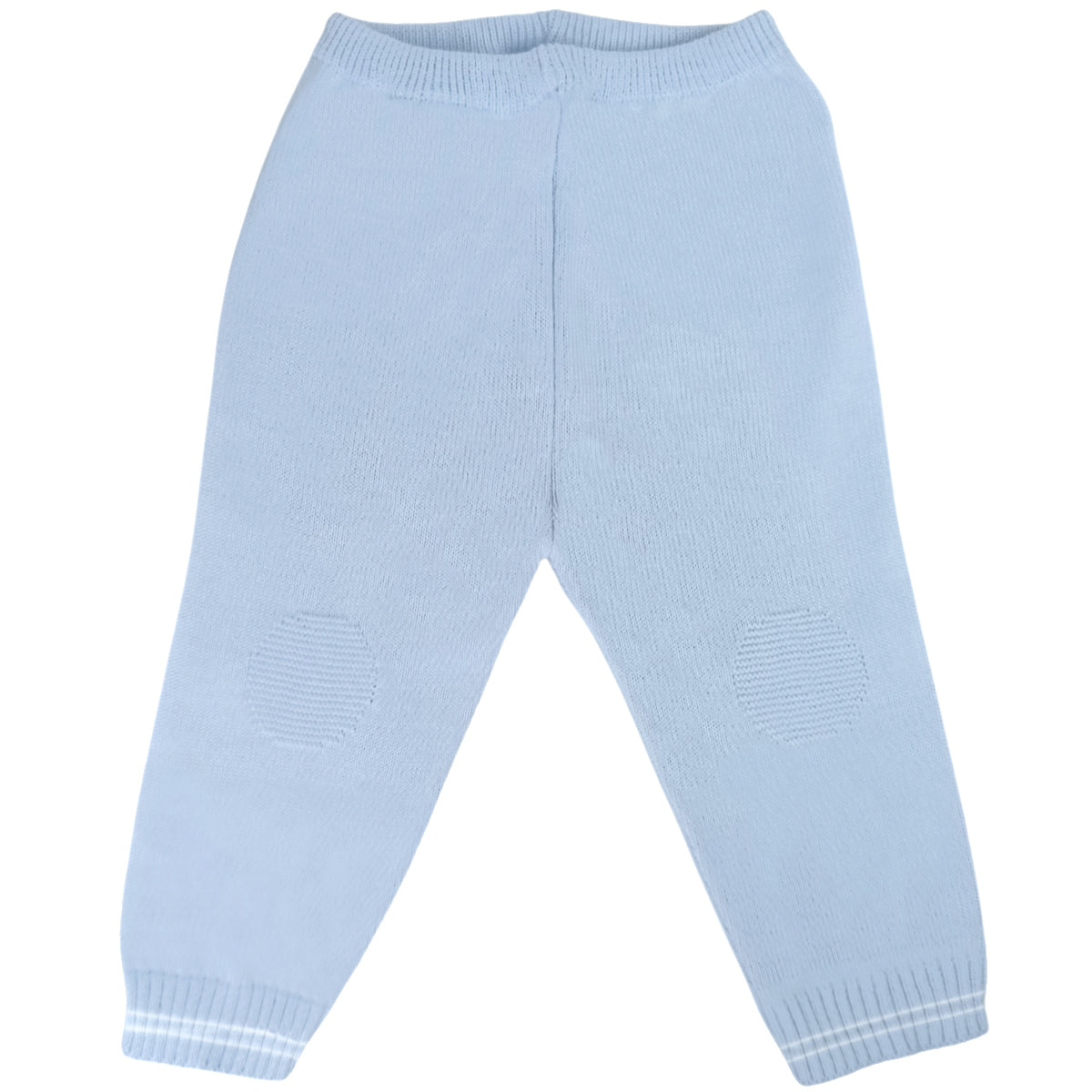 Conjunto bebé Hilo Conejo 4 piezas - Blanco Celeste - T2