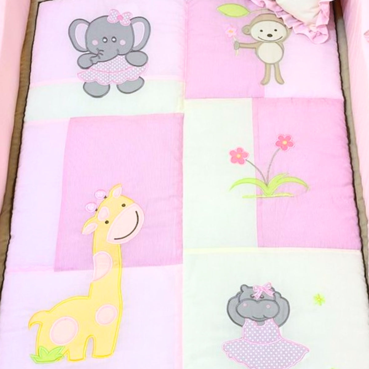 Set de Cuna y Protector Tradición Bebes 2311