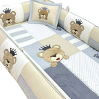 Set de Cuna y 4 protectores - Prestige - Osito 2316