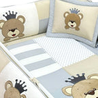 Set de Cuna y 4 protectores - Prestige - Osito 2316