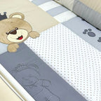 Set de Cuna y 4 protectores - Prestige - Osito 2316