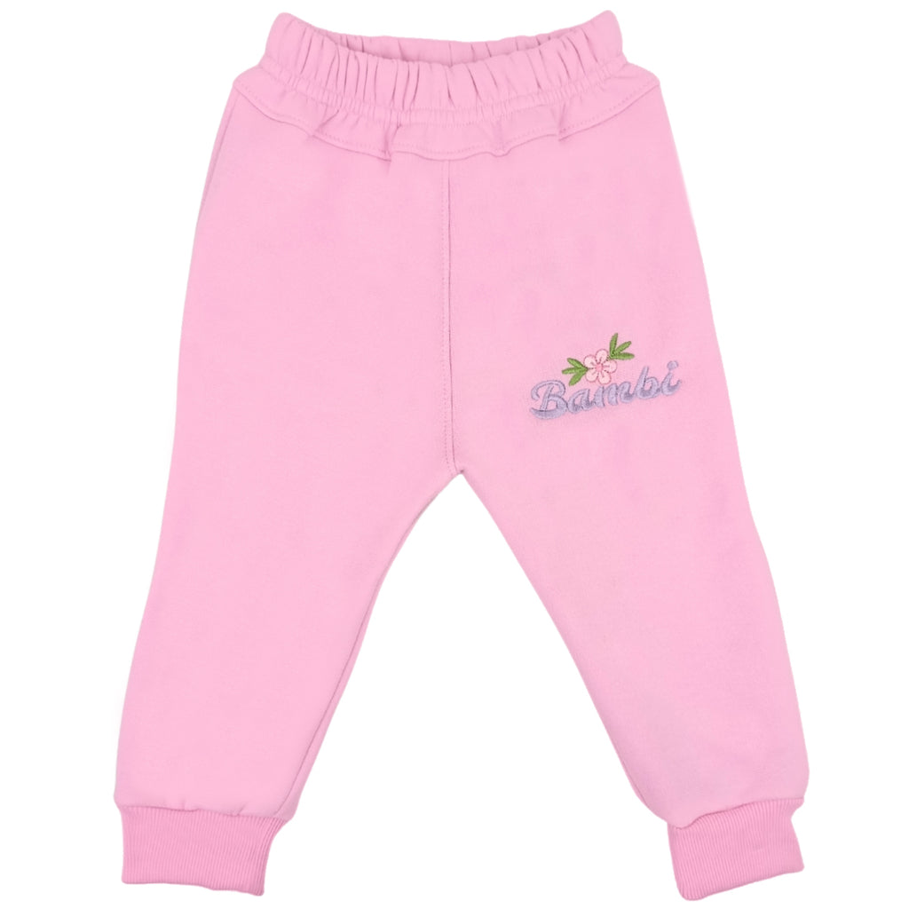 Conjunto Franela reactiva - 2 piezas - Bambi - Rosado