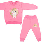 Conjunto Franela reactiva - 2 piezas - Perrita - Chicle