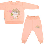 Conjunto Franela reactiva - 2 piezas - Perrita - Melon